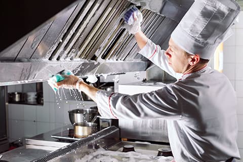 Complete commercial kitchen cleaning and maintenance services